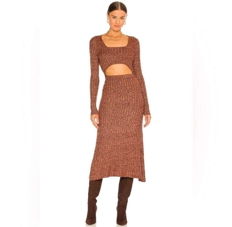 knee length dresses for ladies Skye Midi Dress – Marine Layer main image 1