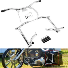 Saddlebag Guard Rails Bag Guard Front Highway Engine Guard For Harley Road Glide