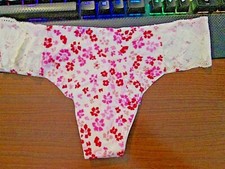 New w/Tag Victoria's Secret Lace Thong XS, OS, S, M, L    Discounts on 2     