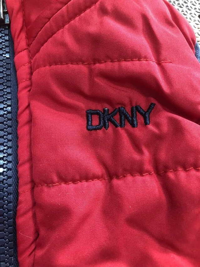 DKNY Baby Toddler Unisex Red Vest Size 12M - Image 3 of 4
