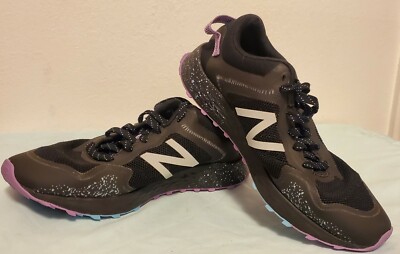 New Balance Womens Wtarisk1 Black/Purple/Neo Violet Hiking Shoes