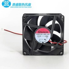 SUNON PE80252B1-000C-A99 8025 24V 4.8W 8cm 2-Pin Cooling Fan
