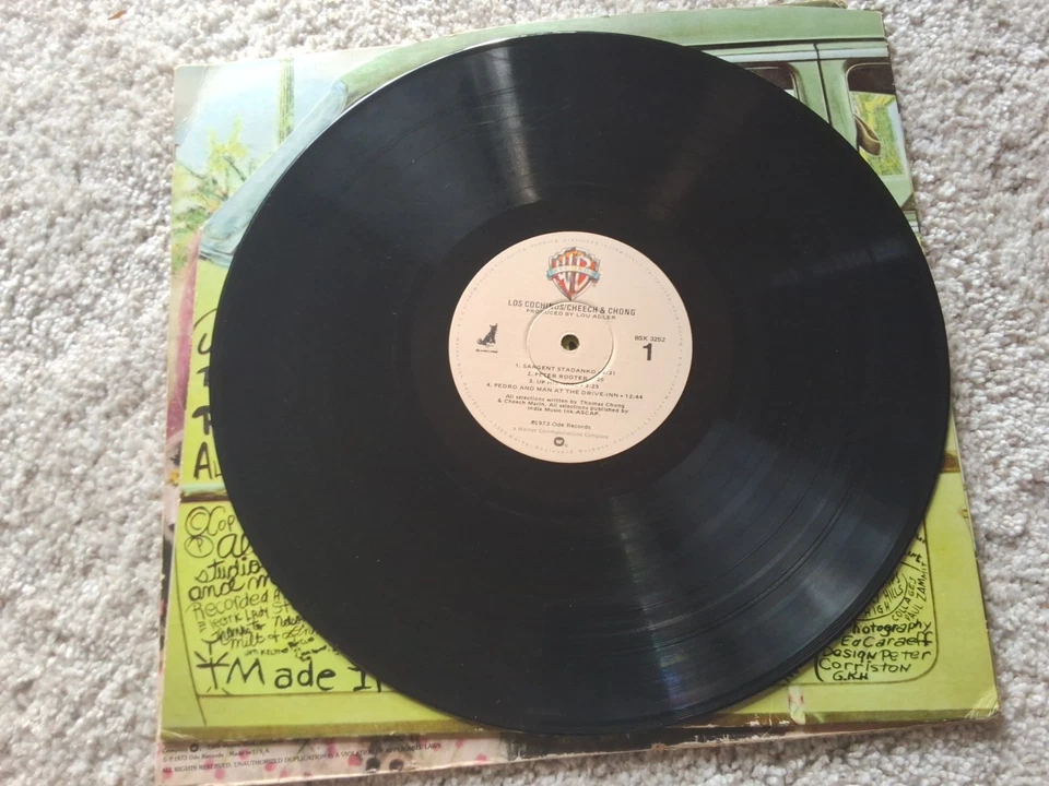 Cheech And Chong Los Cochinos Vinyl LP 1973 Original Stereo SP 77019 (VG+) - Image 4 of 4