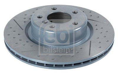 2x Bremsscheibe FEBI BILSTEIN 105722 für F21 BMW F31 F20 1er 2er F22 F87 3er F30