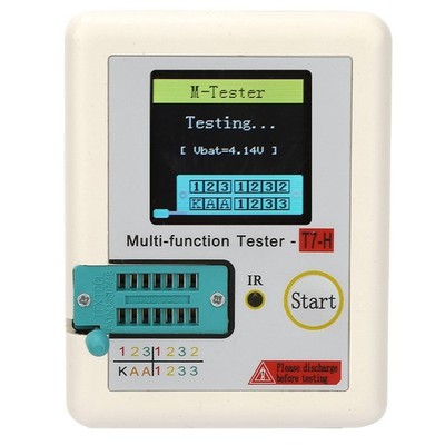  T7H TFT Transistor Tester Graphic Display Multifunction Test SET