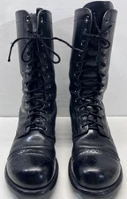 Corcoran Mens Boots Size 9 Black Military Cap Toe Combat