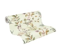 Vliestapete Livingwalls Anna D'andrea Floral 10,05M X 0,53M Braun GrüN Lila