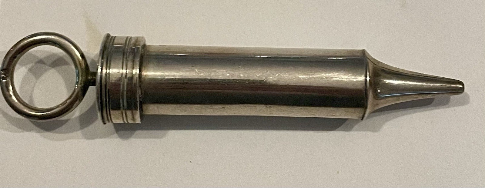 Sterling Silver Wine Siphon London 1803 4.5 Long Wt. 2.3 Oz. Weight