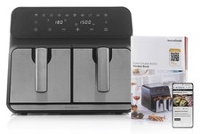 Friteuse sans Huile Fryinn Double 8000 Noir Acier inoxydable 3400 W 8 L