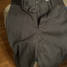 Brooks Brothers Regent Fit Charcoal Gray Wool Dress Pants Mens W32 L30