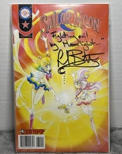 Sailor Moon Chix Comic 31 Signed By Linda Ballantyne Anime Voice Actor Low Print