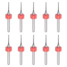 1/8" Shank 0.95mm Tungsten Carbide CNC Engraving Micro PCB Drill Bits Set 10PACK