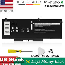 For Dell Latitude 5330 7330 7430 2 in 1 Precision 3570 H4PVC 07KRV FK0VR Battery