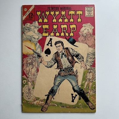 Charlton Comics WYATT EARP Frontier Marshal #61 VG+ Silver Age Western 1965