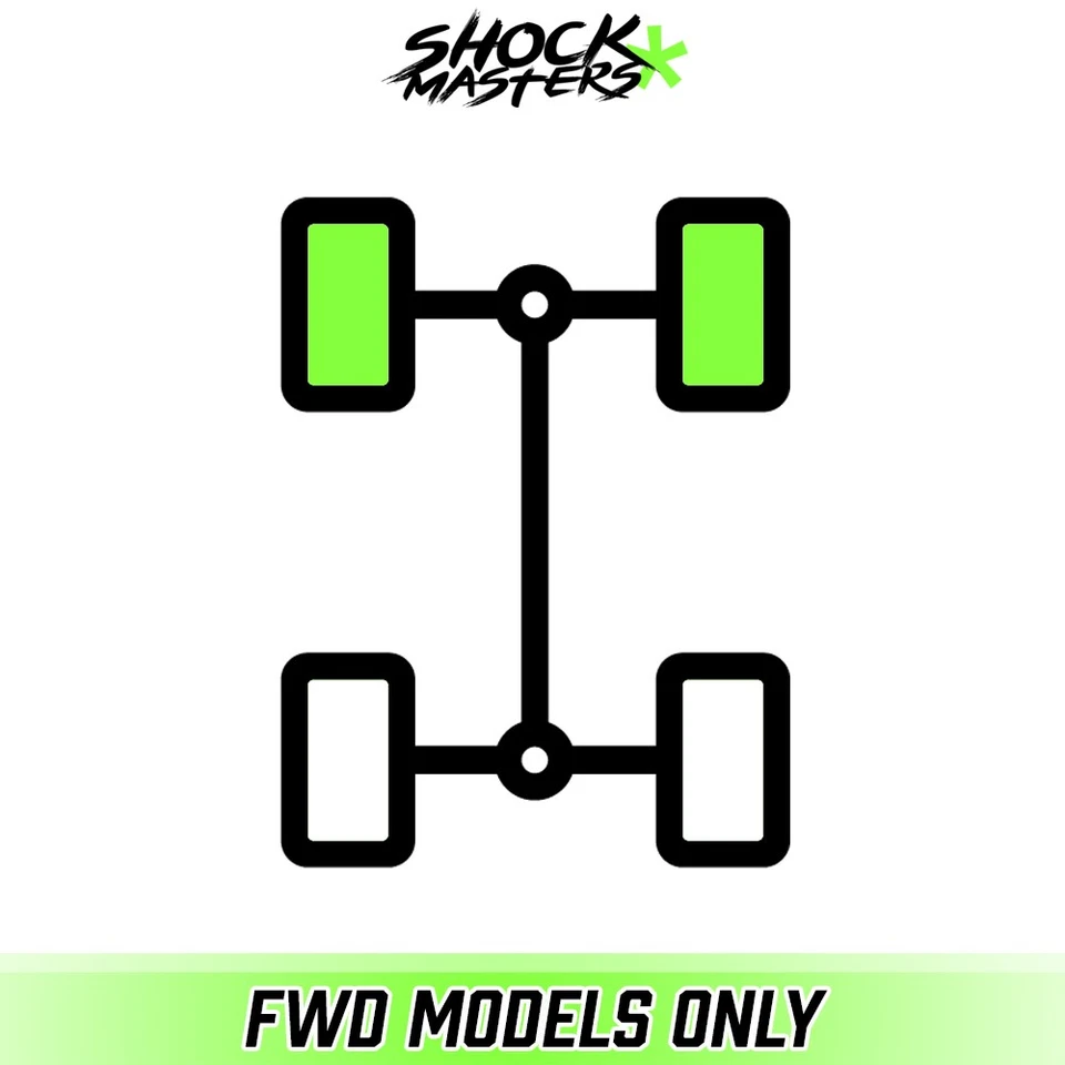 Front & Rear Complete Strut Assembly Kit for 2015-2021 Jeep Renegade FWD - Image 4 of 4