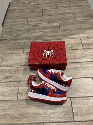 SpiderMan x Bapesta Size 12 Men s