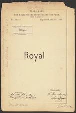 Photo:The Reliance Manufacturing Company for Royal brand Shoe Blacking