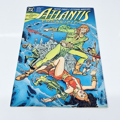 Atlantis Chronicles No 2 Of 7 The Vanishing Sun 1990 DC Comics First Print VGC