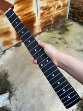 Left hand Stainless steel 22fret Rosewood Roasted Maple Electric Guitar Neck