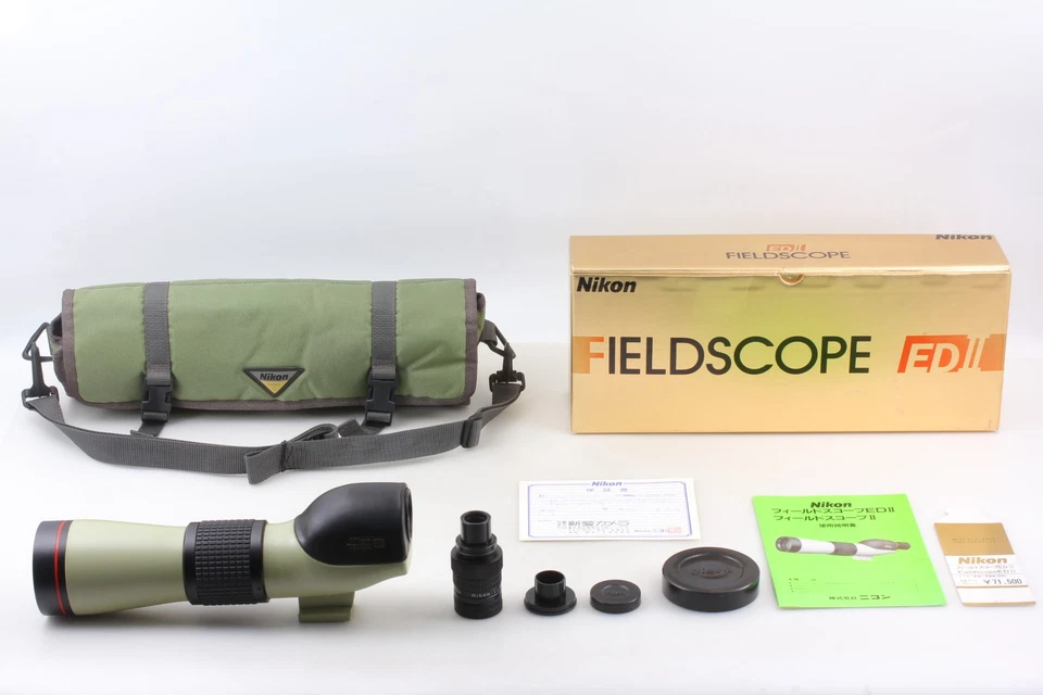 [MINT in Box] Nikon Field Scope ED II D=60 P w/Bag w/Eye Piece 45x From JAPAN - Image 3 of 4