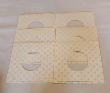 45 RPM 7" RECORD SLEEVES CO. SLEEVE 6 PACK SEE PHOTOS MTM Records SLV345