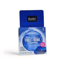 Essential Everyday Blue Automatic Toilet Bowl Cleaner Tablets   Twin Pack