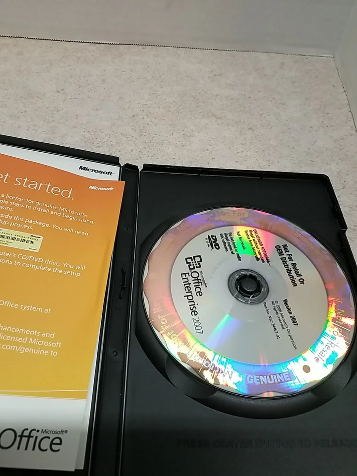 Microsoft Office Enterprise 2007 (Home Use) w/Key (Word, PowerPoint, Excel, Etc) - Image 4 of 4