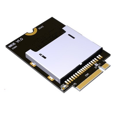 ADT-Link Laptop M.2 B Key to SD 4.0 Converter Board SD4.0 UHS-II Notebook New