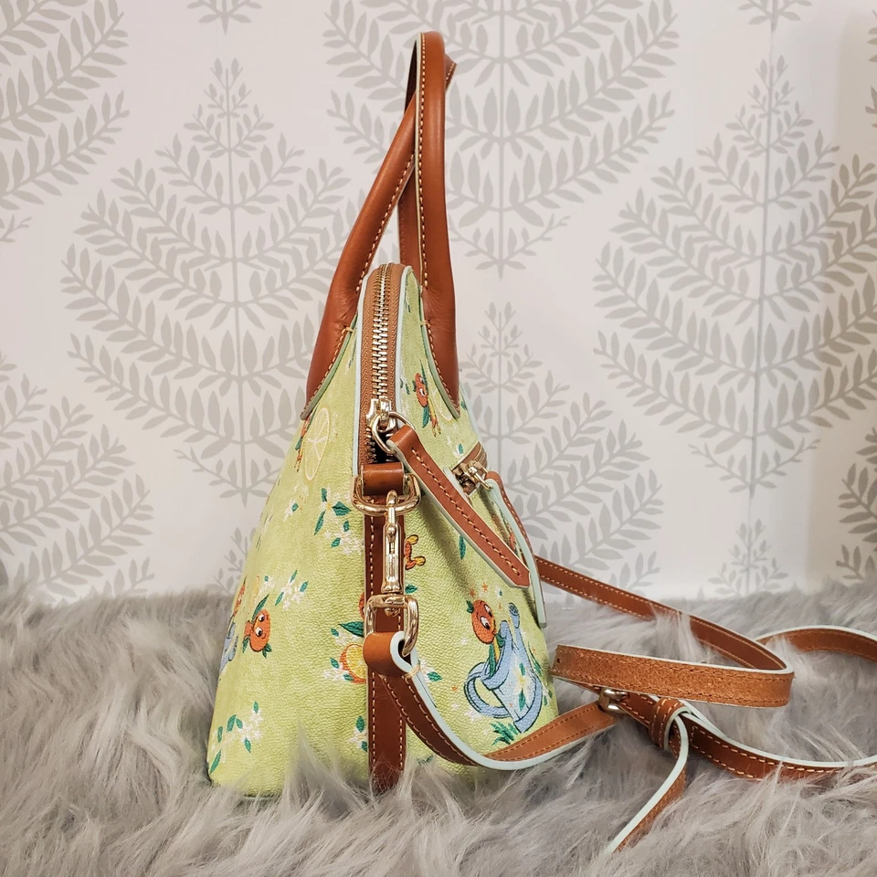 Disney Dooney and Bourke Orange Bird Flower Garden Festival 2022 Handbag Purse - Image 4 of 4