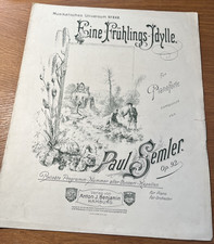 Paul Semler Un idillio di primavera vecchio, oversize