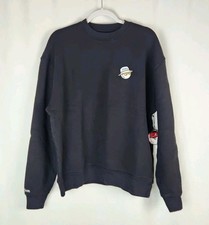 MALBON GOLF HUNTER BUCKETS CREWNECK SWEATSHIRT MEN S SIZE S BLACK NWT