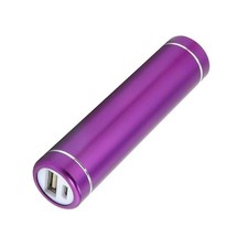 Purple 5V 1A Micro USB Power Bank Case Charger Box For 18650 Flat Top Battery t