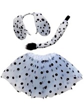 Girls Tutu Costume - Tutu Skirt  Headband Set for Toddlers  Little Girls