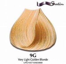 Satin hair color 9G Very Light Golden Blonde 3oz 5 Pack 