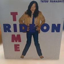 Yamashita Tatsuro Ride On Time LP Record Maxell Obi Included Vintage clean