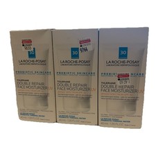 3x La Roche Posay Double Repair Face Moisturizer UV SPF30 EXP 06/2027