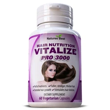 Women's Hair Health Boost Vitamins Supplement Pills GROW FULLER STRONGER THICKER