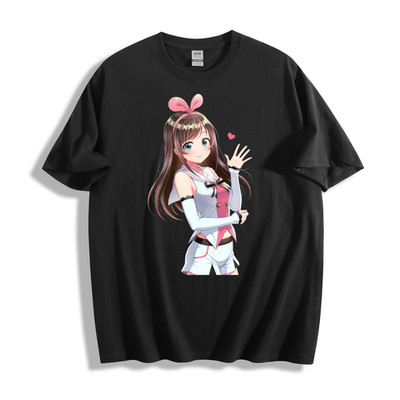 Kizuna AI ''Hello, World!'' T-Shirt - Virtual YouTuber Character Design Unisex Tee