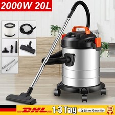 2000W Industriestaubsauger Nass & Trockensauger 3IN1 20L 18Kpa Staubsauger