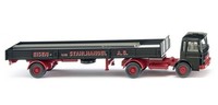 "Wiking 048803 Pritschensattelzug Man \"Eisen- Und Stahlhandel A.G.\" Neu Ovp"