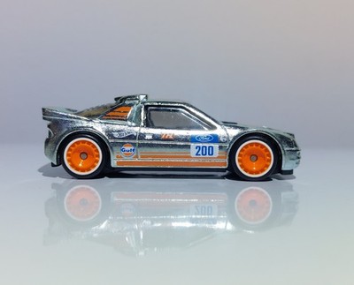 Hotwheels STH Ford RS200 ファクトリーカスタム 2025 Hot Wheels Super Treasure Hunt STH # Ford RS200 Gulf