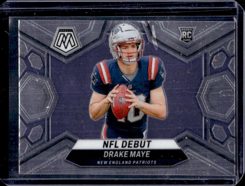 2024 Panini Mosaic Drake Maye RC Rookie NFL Debut #273 Patriots