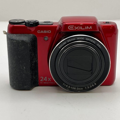 Used] Casio Exilim Ex-H50 Compact Digital Camera Red body 16.1MP