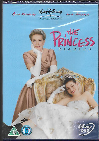 THE PRINCESS DIARIES WALT DISNEY R2 DVD JULIE ANDREWS ANNE HATHAWAY NEW/SEALED