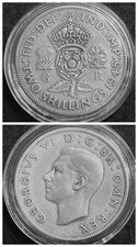 1945 Two Shilling (Silver Content) #614