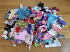 Vintage to Now BARBIE DOLL CLOTHES LOT Ken Gown Outfits Dresses Pants Coats Tops