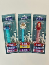 2026 Disney Parks Pez Candy Dispenser Ariel Stitch Small World 3 Piece Set New