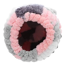 Bird Bed For Cage - Winter Warm Cozy Coral Fleece Parrots Nest Bed House -