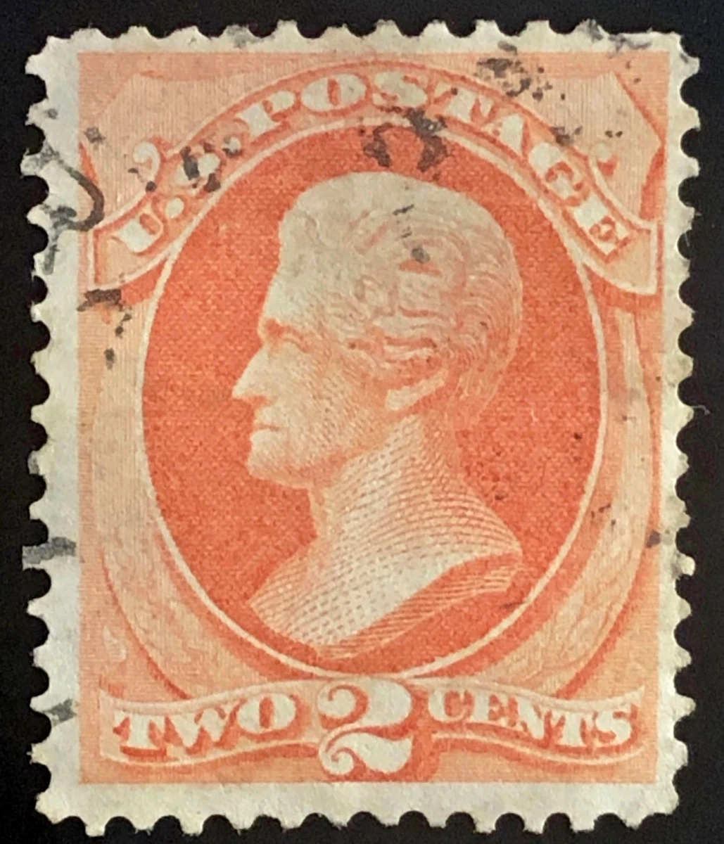 2 Cent Used US Stamps (19th Century) 1871-1880 Year of Issue for