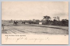 Irvington NJ Horse Racing Speedway Essex County UP UDB Postcard (L067)